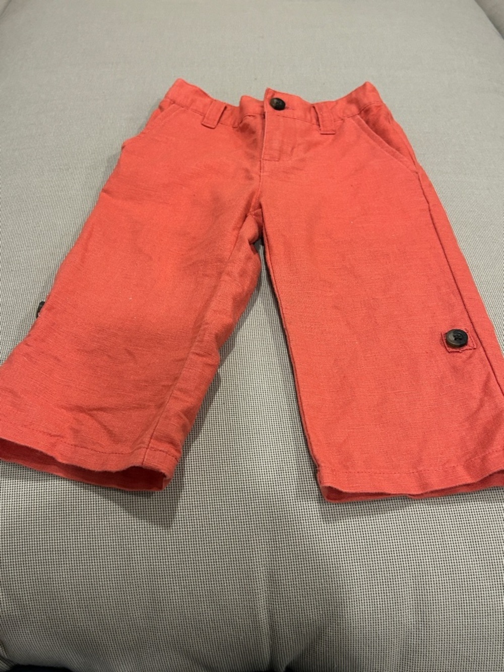 Janie and Jack Linen Blend Pants Toddler